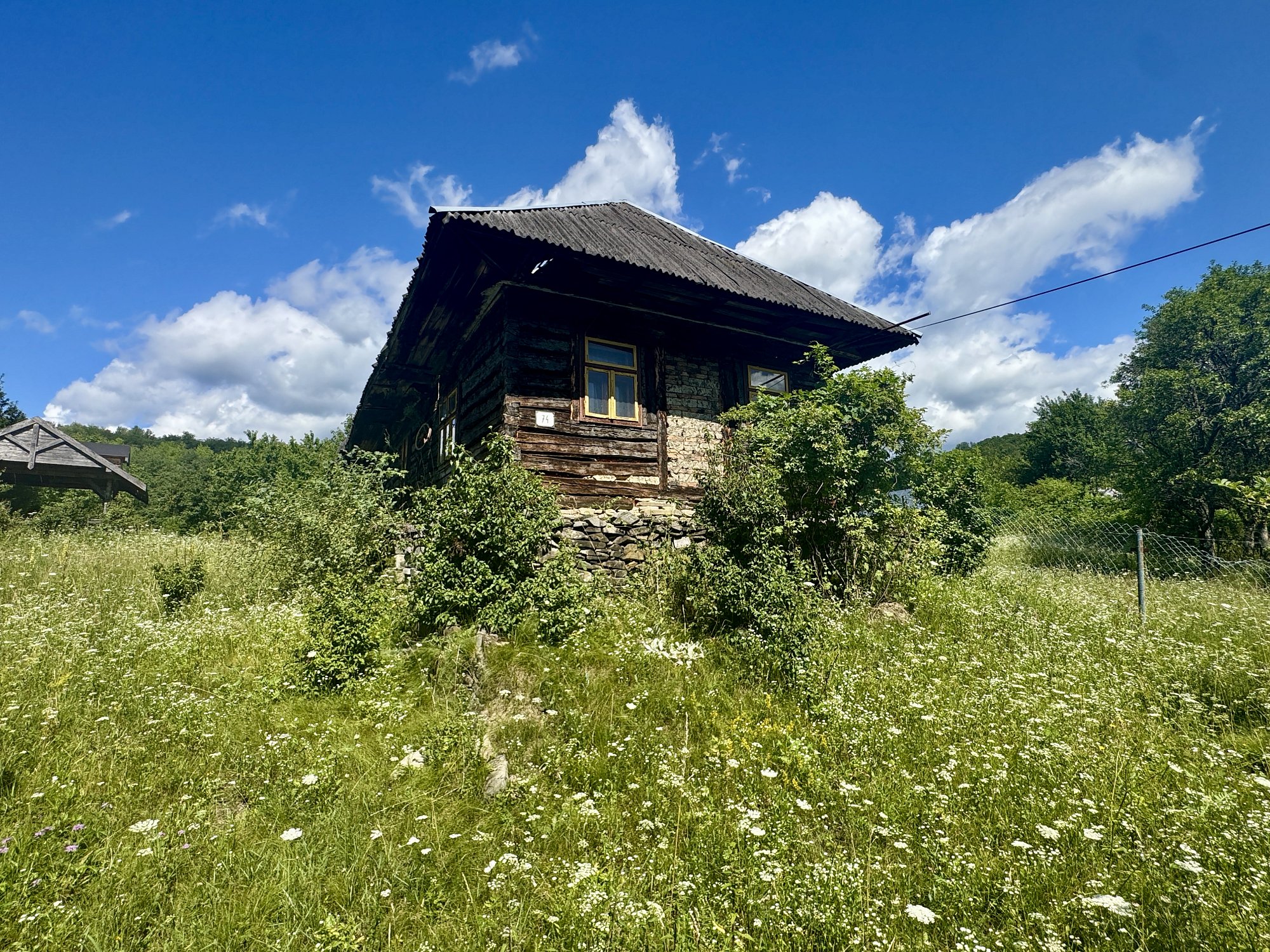 Chalupa s Pozemkom 5153 m2 OSADNÉ okr. Snina