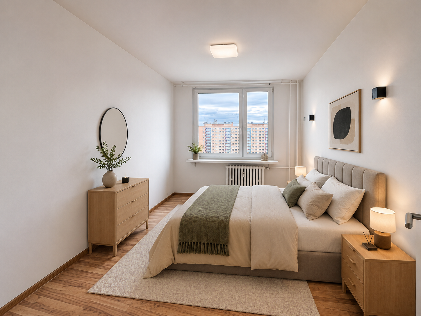 Pronájem 2+kk, 43 m2 v Praze - Kobylisy