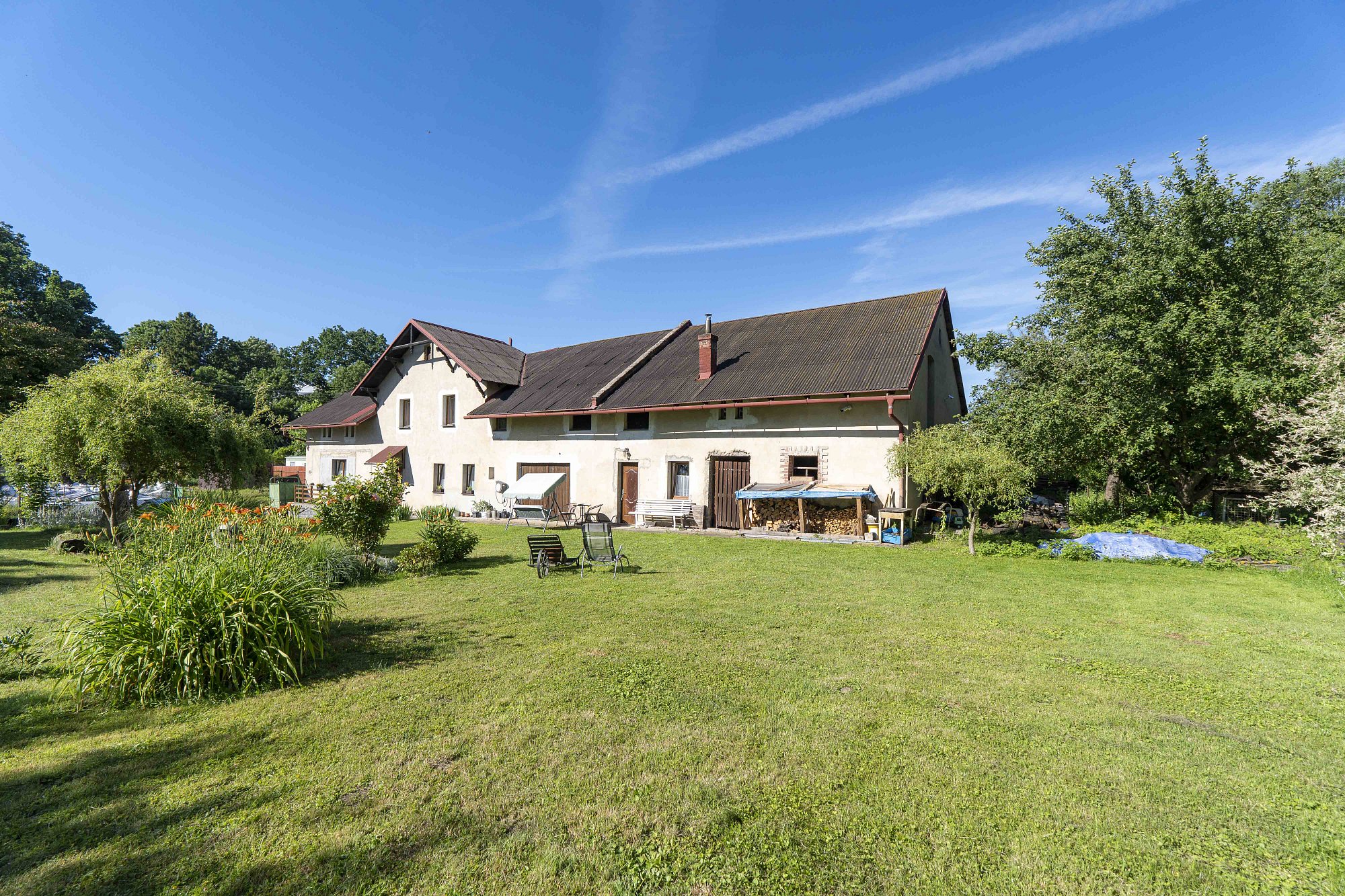 Chalupa 4+1 s velkým pozemkem 2 896 m², Osoblaha