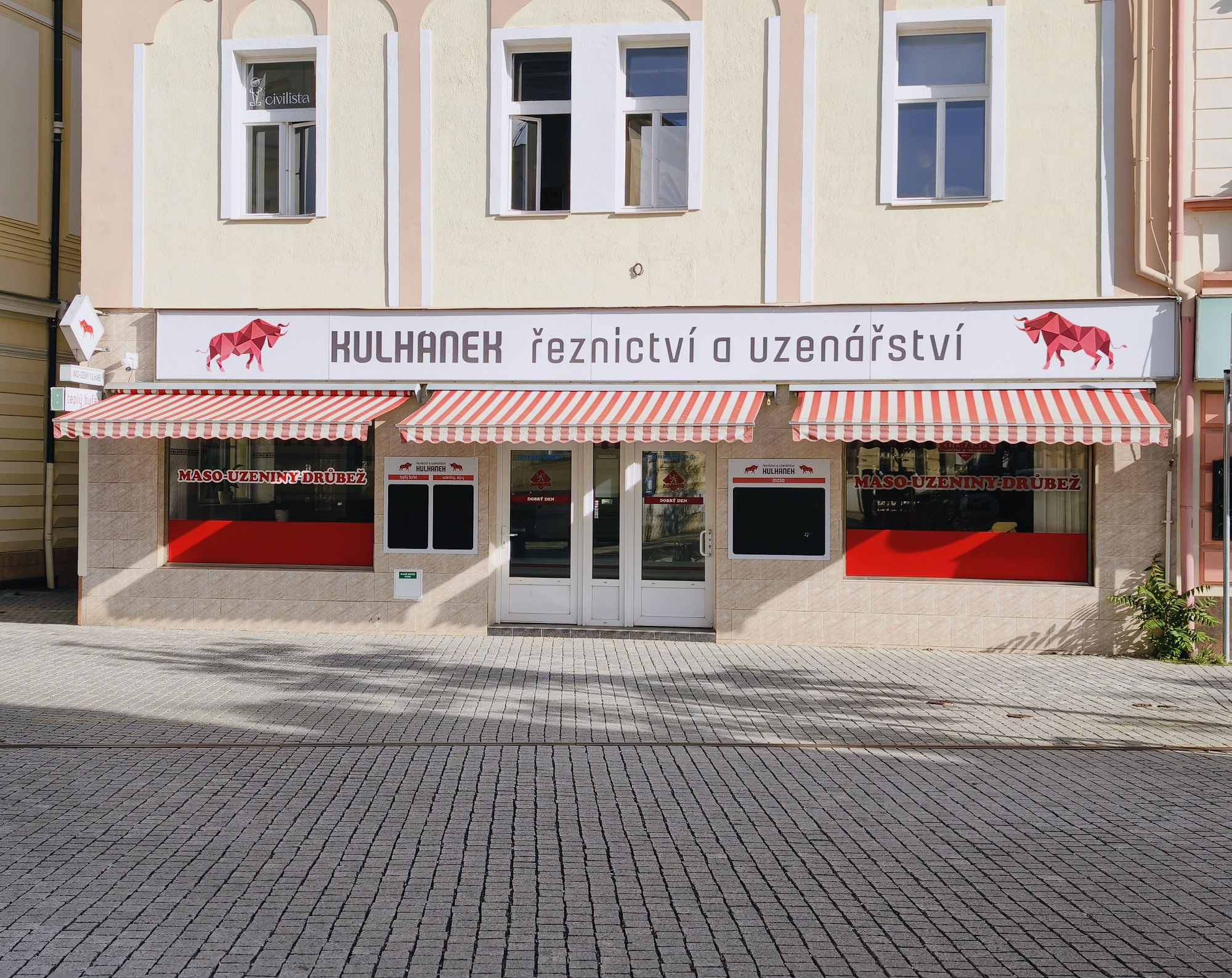 Pronájem Řeznictví Kulhánek, Kladno, T. G. Masaryka