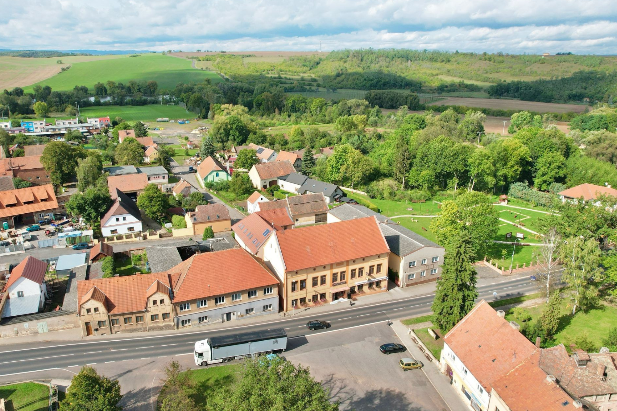 Zavedený hotel v Blšanech