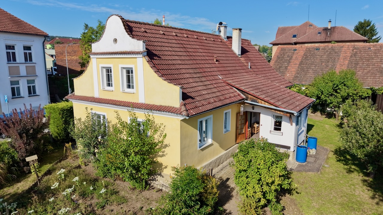 Týn nad Vltavou - prodej rodinného domu v Nádražní ulici